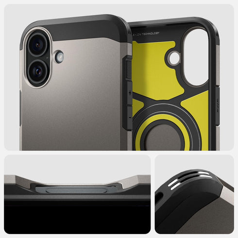 Spigen iPhone 16 Case Tough Armor MAGFIT (AI)